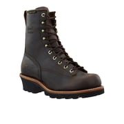 Chippewa Mens Waterproof 8 Logger Boot Plain Toe - 73100 6.5 EE US