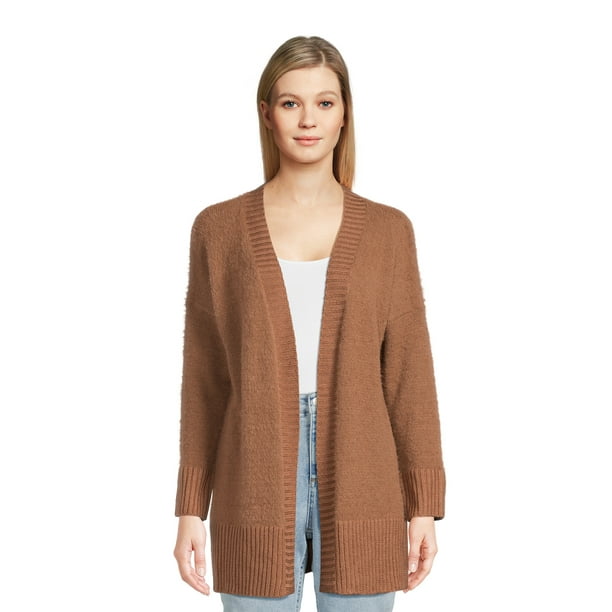 Dreamers by Debut Women's Open Front Cardigan Sweater, Midweight