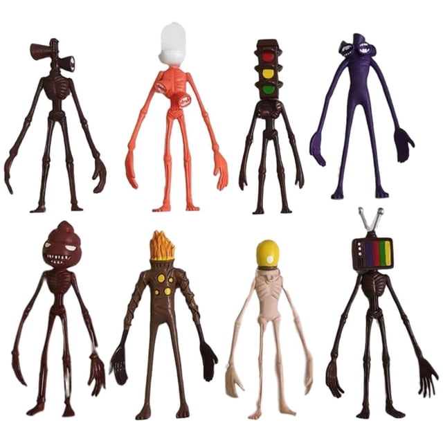 Juguetes Para La Cabeza Figura De Acción Modelo De Terror Muñeca Niños Regalo De Cumpleaños 8 Unids/Set Speravity HA035770-00