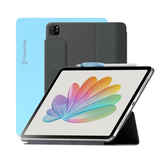 Paperlike® Folio Case for iPad Pro 11-inch (M5, M4) | Slim Magnetic Cover, Supports Apple Pencil Charging & Auto Sleep/Wake