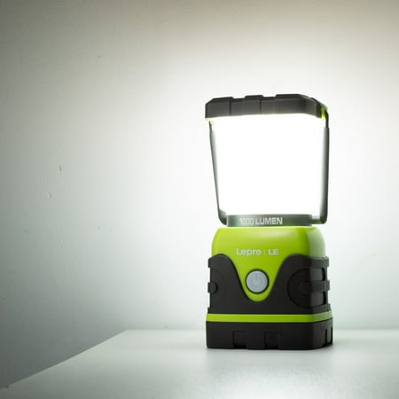 Lepro Camping Lantern, 1000 Lumen Camping Lights Battery Powered, Dimmable Warm White and Daylight Modes, Lantern and Flashlight for Power Cuts, Emergency Lighting, Hiking, Fishing, Tents