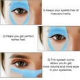Pack of 2 Mascara Eyelid Shield, 3 in 1 Mascara Shield Guard, Reusable
