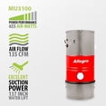 thumbnail image 3 of Allegro MU3100 POCO Wall Mounted Garage and Car Central Vacuum System for 3,000 Square Foot Homes with Hose & Tools, 3 of 6