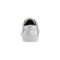 thumbnail image 4 of JSlides LACEE Metallic Lace-up Round toe Platform Sneaker, SILVER METALLIC (6.5, SILVER METALLIC), 4 of 5