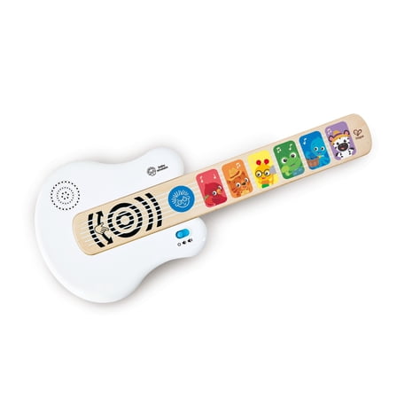 Baby Einstein   Hape Rock & Strum Magic Touch Toy Guitar, Unisex Ages 6  Months