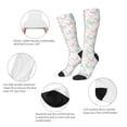 thumbnail image 6 of Haiem Colorful Butterfly Socks, Funny Novelty Crazy Design Cotton Socks Sports Socks Knee High Socks For Men, Women,1Pairs - Gift For Working Friends, 6 of 9
