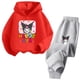 thumbnail image 3 of Sudaderas divertidas de Harajuku, sudaderas con capucha Y2k de los 90, sudadera con capucha Kuromi, sudadera Kuromi, ropa, tops, conjunto de sudadera con capucha, ropa kawaii para niñas, 3 of 5
