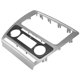 thumbnail image 4 of Fascia de radio de 2 Din para panel de audio estéreo Kit de instalación Adaptador de tablero Marco embellecedor, 4 of 5