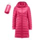 thumbnail image 1 of Parkas de manga larga para mujer, con sombrero desmontable, ligeras y largas, ligeras y ajustadas, de talla grande, de manga larga, de poliéster., 1 of 6