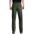 thumbnail image 3 of Clothin Men's Elastic-Waist Travel Pant Stretchy Lightweight Thin Multi-Pockets Quick Dry Breathable(Moss L-32), 3 of 8