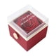 thumbnail image 1 of LUVCLS Joyero con rosas eternas giratorias de 360 grados para propuesta, 1 of 7