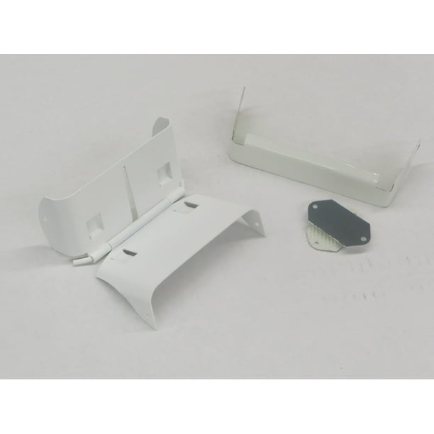 Downspout Extension FlipUp Hinge for 3x4 A Style (3X4 A, WHITE
