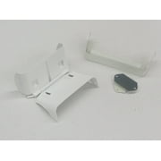 Downspout Extension Flip-Up Hinge for 3x4 A Style (3X4 A, WHITE)
