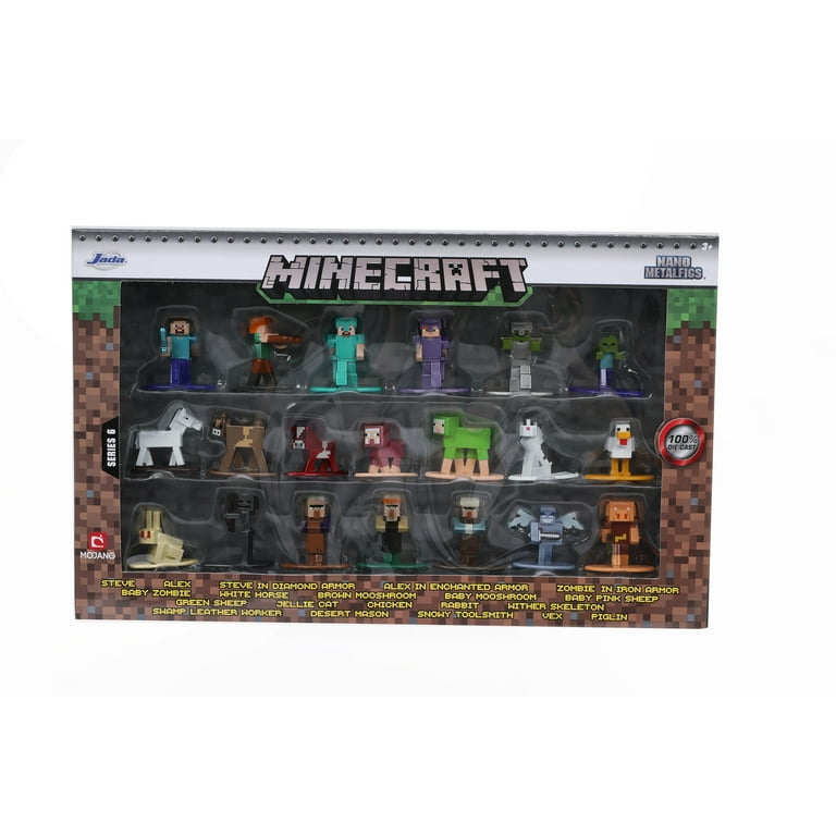 Minecraft metal cheap figures