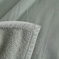 thumbnail image 3 of Better Homes & Gardens Gauze Reverse to Cozy Knit Throw Blanket Green river, 50"X72", 3 of 4