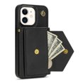 thumbnail image 6 of Nalacover Case for iPhone 11, Crossbody Wallet Case with Card Slots Holder, PU Leather Lanyard Shoulder Strap Purse Cover with Kickstand Shockproof Case for iPhone 11, Black, 6 of 7