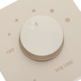 thumbnail image 3 of IDEANATEGRATE Panel De Control De Volumen Y Tono Dorado Para Audio En Casa Con Instalación Empotrada Y Ajuste, 3 of 8