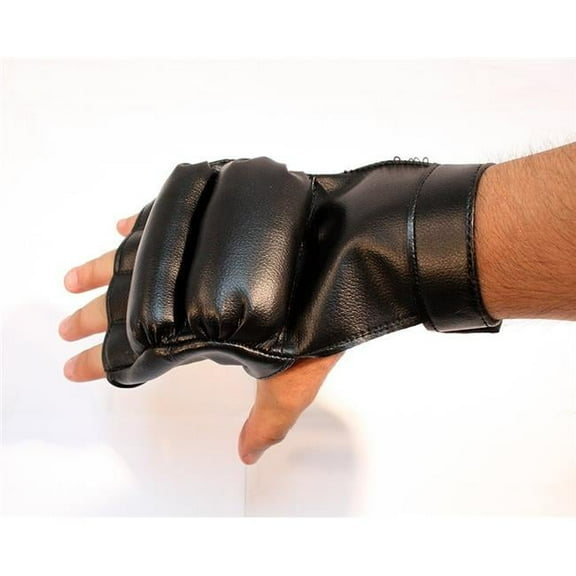 Boxing Training Gloves - Black, Medium