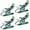 4pcs Colorful, variant on ABPETE 4 PCS Cannon Surf Fishing Trigger Casting Aid, Sea Fishing Cast Cannon Triggers, Marine Fishing Rod Trigger Clamps Finger Protect Aid