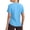 Blue, variant on Ice Cooling Athletic Shirts for Women UPF 50+ Workout Tops Running Short Sleeve for Women Tennis Breathable Quick Dry Moisture Wicking Stretch Loose Fit Gym Light Pink M