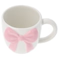thumbnail image 3 of Bow Mug, Pink and White, Mother's Day by Way To Celebrate, 3 of 4
