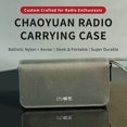 thumbnail image 2 of CHOYONG A8W Internet radio dedicated original protective cover storage bag  Ballistic nylon Kevlar material YKK zipper, 2 of 7