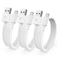 thumbnail image 1 of Cable de carga Cionum con certificación Apple MFi para iPhone de 3 pies, paquete de 3, 1 of 8
