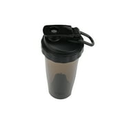 Athletic Works 24oz Black Shaker Bottle - Tritan BPA-Free Leak-Proof