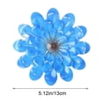 thumbnail image 2 of Spring Garden Decor Outdoor Wall Decor Iron Metal Daisys Wall Hanging for Patio Courtyard Fence Balcony Living Room Bedroom Indoor Outdoor Home Ornament Housewarming Gift, 2 of 6