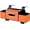 Orange, variant on 3-in-1 Car Organizers and Storage Box, Multi-function Backseat Tissue Holder with Cup Holder & Hooks for Car Interior Organization & Clutter-Free Travel