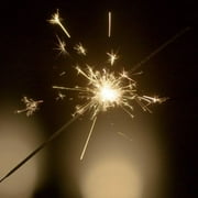 72pc #20 Gold Wedding Sparklers 9 Packages of 8 Sparklers