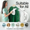 thumbnail image 4 of Kensie Handheld Garment Steamer, 700W Lightweight and Portable Steamer for Clothes, White, 4 of 7