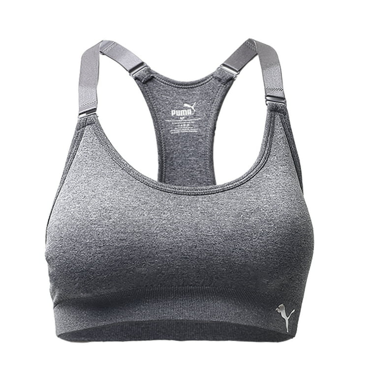 Puma Women's Seamless Sports Bra with Removable Cups 2/PK 