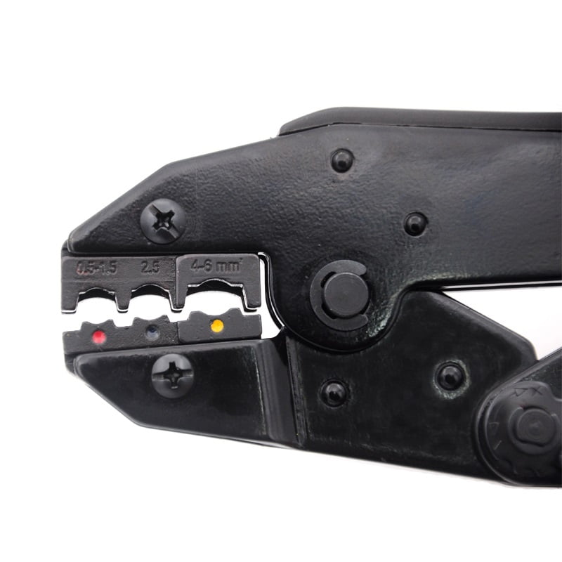 Manual Crimping Pliers ,Capacity for 0.5-6mm² 20-10AWG,Non-insulated Cable Links,Ratchet Crimping Tools ,Durability That Lasts