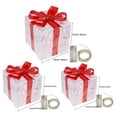 thumbnail image 2 of Christmas Glowing Decoration With Bow Christmas Lighting Box Outdoor Lighting Christmas Party Desktop Ornament, 2 of 5