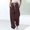 *Dark Gray, variant on ClodeEU Women's High Waist Striped Jogger Pants,Elastic Drawstring Casual Sweatpants with Pockets Army Green,Women's Plus L