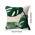 thumbnail image 3 of Panxico Pillow Case Linel Series Basana Leaf Can Be Gravitable Tropical Pillow Sleeve B, 3 of 3