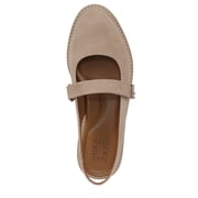 Naturalizer Women's Edison Slingback Mary Jane Flat Warm Taupe Tan 11M