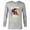 Athletic Heather, variant on Disney Encanto Mirabel Isabela Luisa Power Trio - Long Sleeve T-Shirt for Men - Customized-Athletic Heather