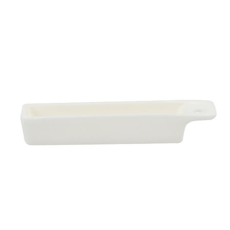 16ml 102x23x17mm Corundum Alumina Crucible Boat Sample Holder Furnaces