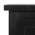 thumbnail image 5 of SAFAVIEH Herman Storage Unit with Wicker Baskets, Distressed Black, for Entryway or Living Room, 5 of 7