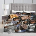 thumbnail image 4 of Chuck Bass Fleece Blanket for Couch - Throw Blanket Lightweight Ed Westwick Merch Super Soft Cozy Luxury Bed Blanket Microfiber and Throws for Sofa, 4 of 7