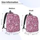 thumbnail image 2 of Fotbe Sweet Heart Mochila de Lona con Estampado, Mochila Duradera, Mochila Versátil de Alta Calidad, Mochila Compacta Vintage-Medium, 2 of 5