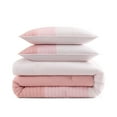 thumbnail image 2 of GAIAM Microfiber Comforter Set, Percale, 3 Piece Twin Pink - Soft & Lightweight, Moisture-Wicking, Easy Care, 2 of 4