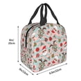 thumbnail image 3 of Disketp Groovy Retro Santa for Insulated Lunch Bag for Women and Men, Perfect for Work, Hiking, Picnic, 3 of 8