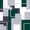 Green, variant on Homewish Minimalist Modern Block 7 Pieces Full Size Bedding Sets,Classic Abstract Geometric Full Size Bed in a Bag,Green,Black Reversible