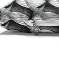 thumbnail image 4 of Abstract Pet Bed, Continuous Modern Swirl Ornamental Halftone Background Engraving Like, Resistant Pad for Dogs and Cats Cushion with Removable Cover, 24" x 39", Charcoal Grey and White, by Ambesonne, 4 of 4