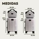 thumbnail image 5 of Set de 4 Maletas de Viaje Rígidas 20 y 18 Pulgadas con 2 Neceseres de 11 Pulgadas Equipaje Ligero con Ruedas 360 y Candado TSA Seraphiel, 5 of 6
