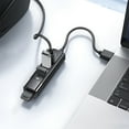 thumbnail image 2 of USB/USB C Hub 4 Port USB Hub Splitter Portable USB Adapter Multiport Expander, 2 of 8