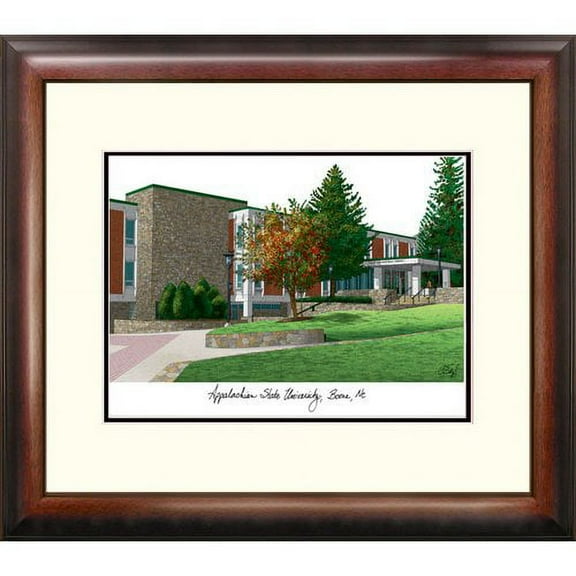Appalachian State University Alumnus Framed Lithograph